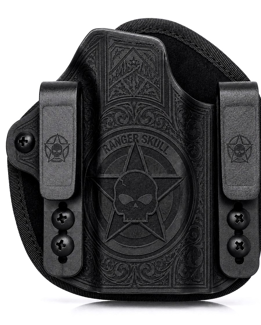 Ranger Skull holster detail